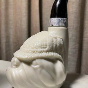 Avon Bulldog Pipe Bottle